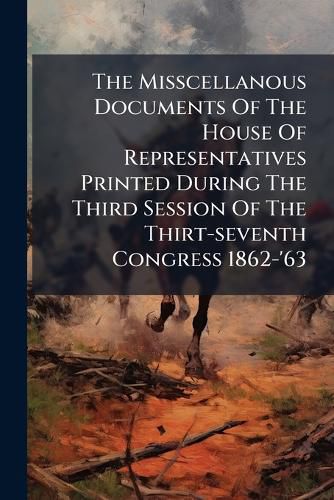 Cover image for The Misscellanous Documents of the House of Representatives Printed During the Third Session of the Thirt-Seventh Congress 1862-'63.