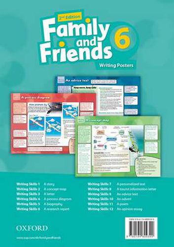 Cover image for Family and Friends: Level 6: Writing Posters