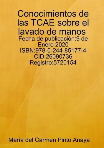 Cover image for Conocimientos de las TCAE sobre el lavado de manos