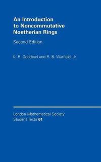 Cover image for An Introduction to Noncommutative Noetherian Rings