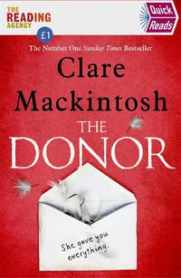 Cover image for The Donor: Quick Reads 2020