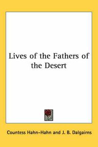 Cover image for Lives of the Fathers of the Desert