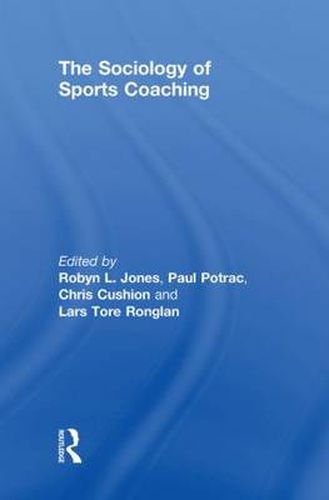 Cover image for The Sociology of Sports Coaching