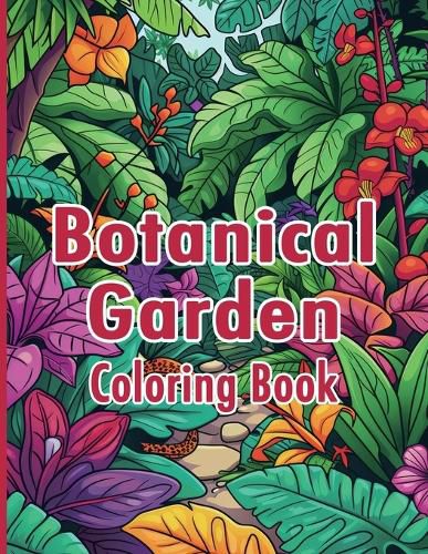 Cover image for Botanical Garden Coloring Book