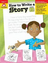 Cover image for How to Write a Story, Grades 1-3