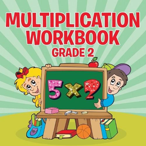 Cover image for Multiplication Workbook Grade 2