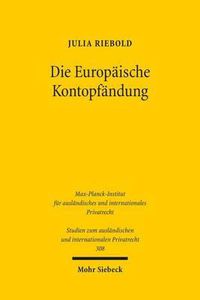 Cover image for Die Europaische Kontopfandung