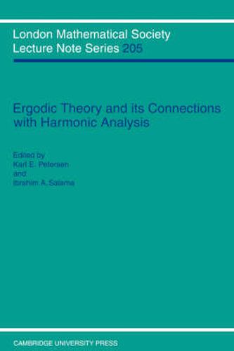 Cover image for Ergodic Theory and Harmonic Analysis: Proceedings of the 1993 Alexandria Conference