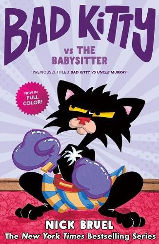 Cover image for Bad Kitty Vs the Babysitter: The Uproar at the Front Door