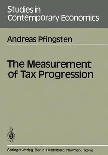 Cover image for The Measurement of Tax Progression