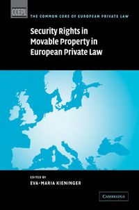 Cover image for Security Rights in Movable Property in European Private Law