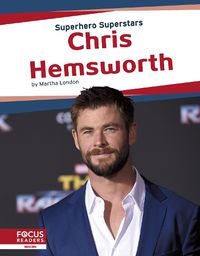 Cover image for Superhero Superstars: Chris Hemsworth