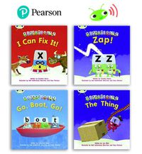 Cover image for Learn to Read at Home with Bug Club Phonics Alphablocks: Phase 3 - Reception term 2 (4 fiction books) Pack B