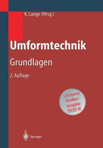 Cover image for Umformtechnik: Handbuch fur Industrie und Wissenschaft