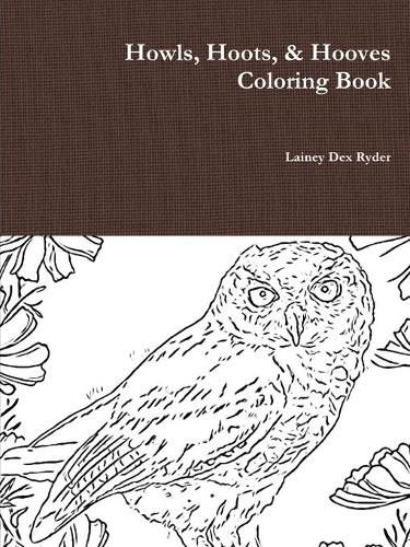 Cover image for Howls, Hoots, & Hooves Coloring Book