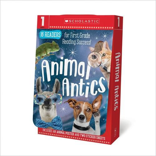 Cover image for Animal Antics E-J First Grade Reader Box Set: Scholastic Early Learners (Guided Reader)