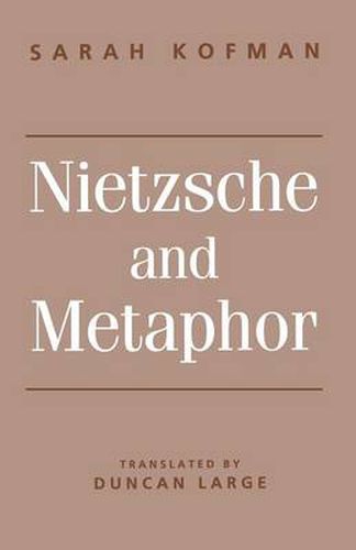 Cover image for Nietzsche and Metaphor