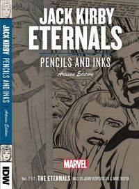 Cover image for Jack Kirby's The Eternals Pencils and Inks Artisan Edition
