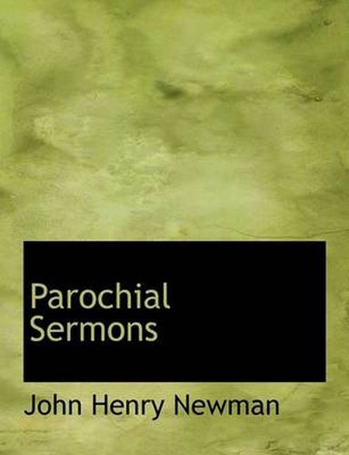 Cover image for Parochial Sermons