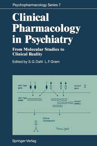 Cover image for Clinical Pharmacology in Psychiatry: From Molecular Studies to Clinical Reality