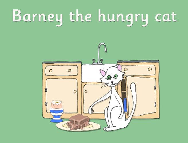 Cover image for Barney the hungry cat