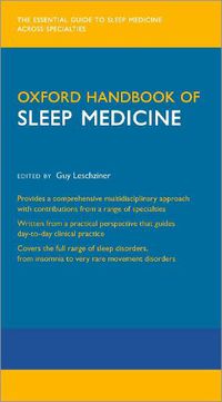 Cover image for Oxford Handbook of Sleep Medicine