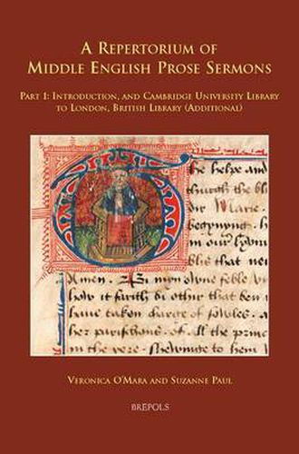 A Repertorium of Middle English Prose Sermons