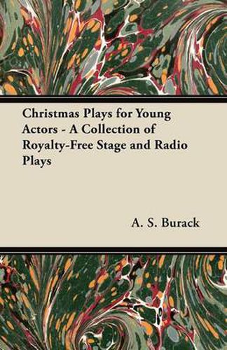 Cover image for Christmas Plays for Young Actors - A Collection of Royalty-Free Stage and Radio Plays