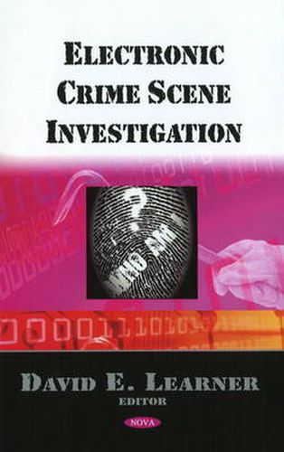 Cover image for Electronic Crime Scene Investigation