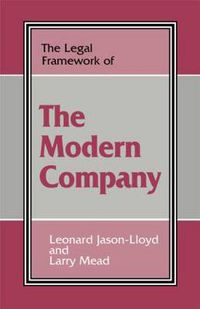Cover image for The Legal Framework of the Modern Company