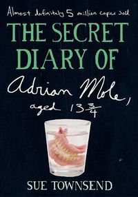Cover image for The Secret Diary of Adrian Mole, Aged 13 3/4
