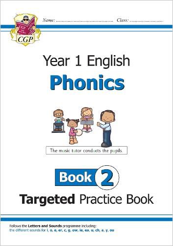 KS1 English Targeted Practice Book: Phonics - Year 1 Book 2