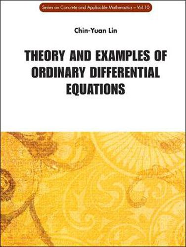 Cover image for Theory And Examples Of Ordinary Differential Equations