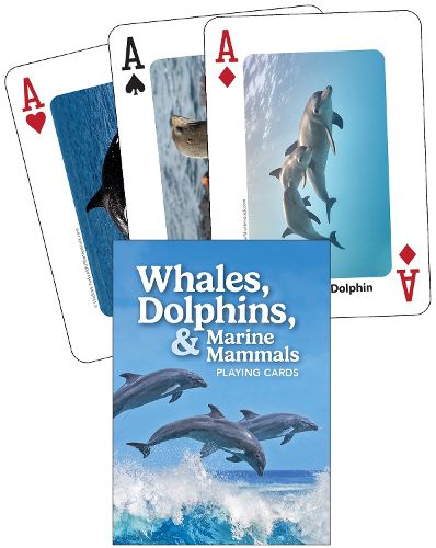 Cover image for Whales, Dolphins, and Marine Mammals Playing Cards