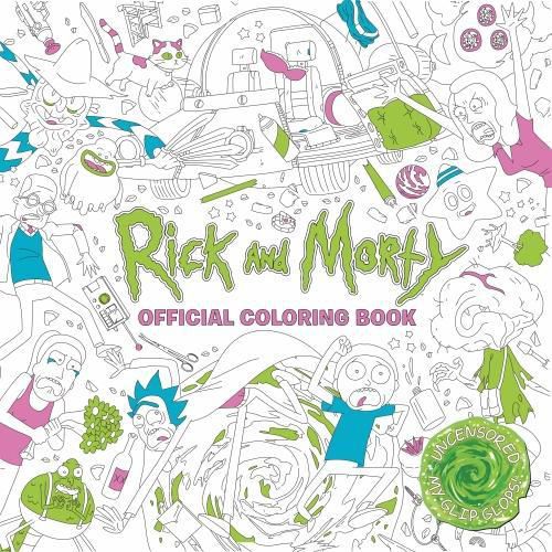 Cover image for Rick and Morty Official Coloring Book