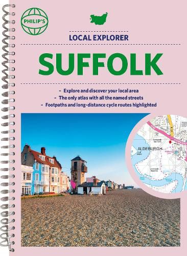 Philip's Local Explorer Street Atlas Suffolk