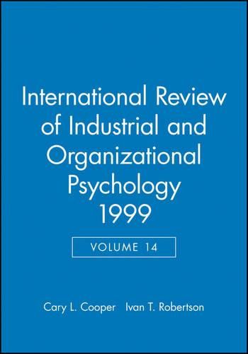 Cover image for International Review of Industrial and Organizational Psychology