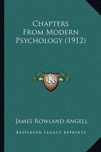 Cover image for Chapters from Modern Psychology (1912)