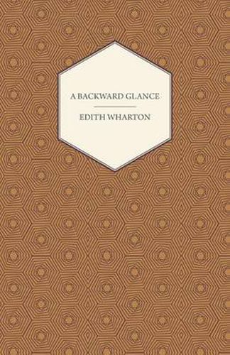 Cover image for A Backward Glance