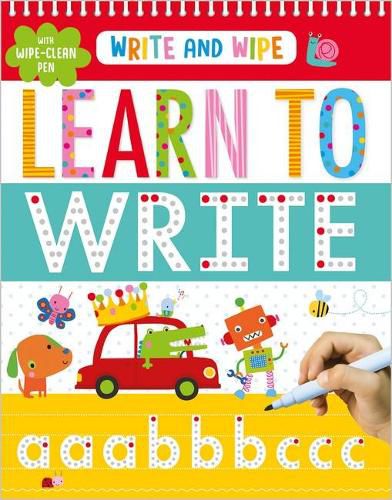 Cover image for Learn to Write (Write and Wipe)