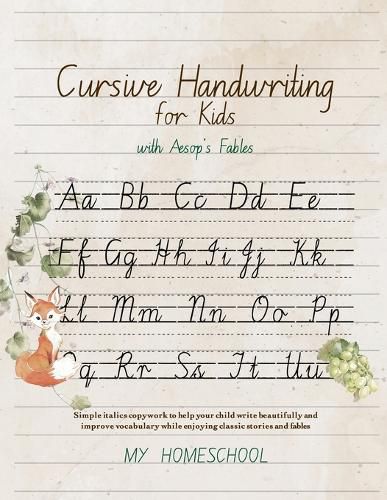 Cursive Handwriting for Kids with Aesop's Fables