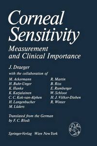 Cover image for Corneal Sensitivity: Measurement and Clinical Importance