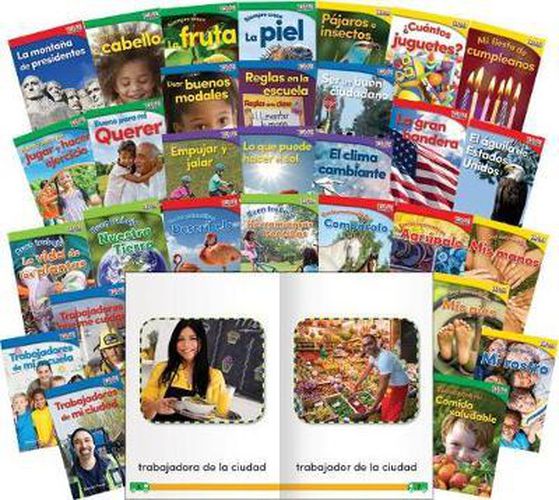 Cover image for Time for Kids Informational Text Grade K Readers 30-Book Spanish Set