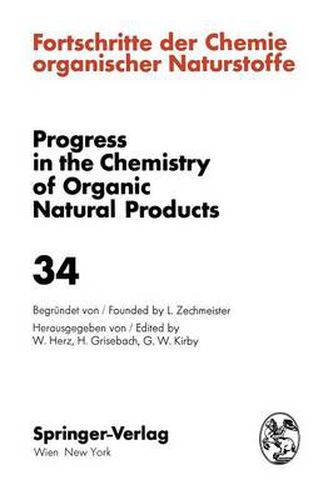 Fortschritte der Chemie Organischer Naturstoffe / Progress in the Chemistry of Organic Natural Products