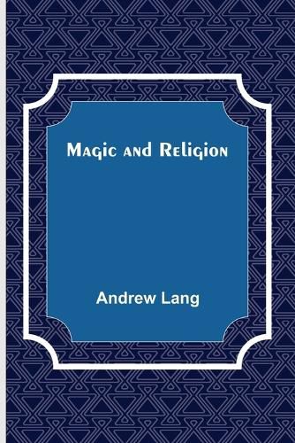 Cover image for Magic and Religion