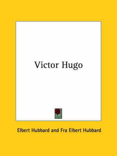Cover image for Victor Hugo