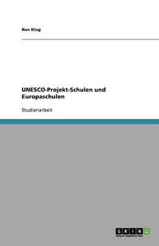 Cover image for UNESCO-Projekt-Schulen und Europaschulen