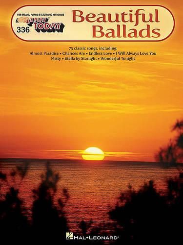 Cover image for Beautiful Ballads: E-Z Play Today
