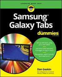 Cover image for Samsung Galaxy Tabs For Dummies