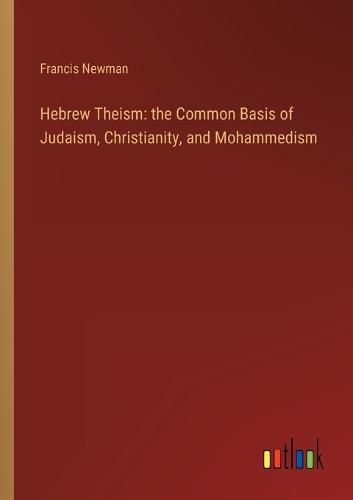 Cover image for Hebrew Theism